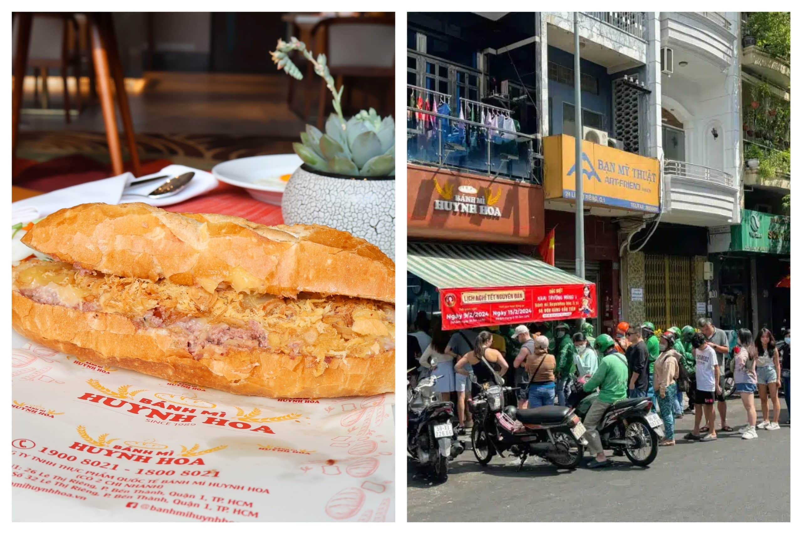Bánh Mì Huynh Hoa のバインミー