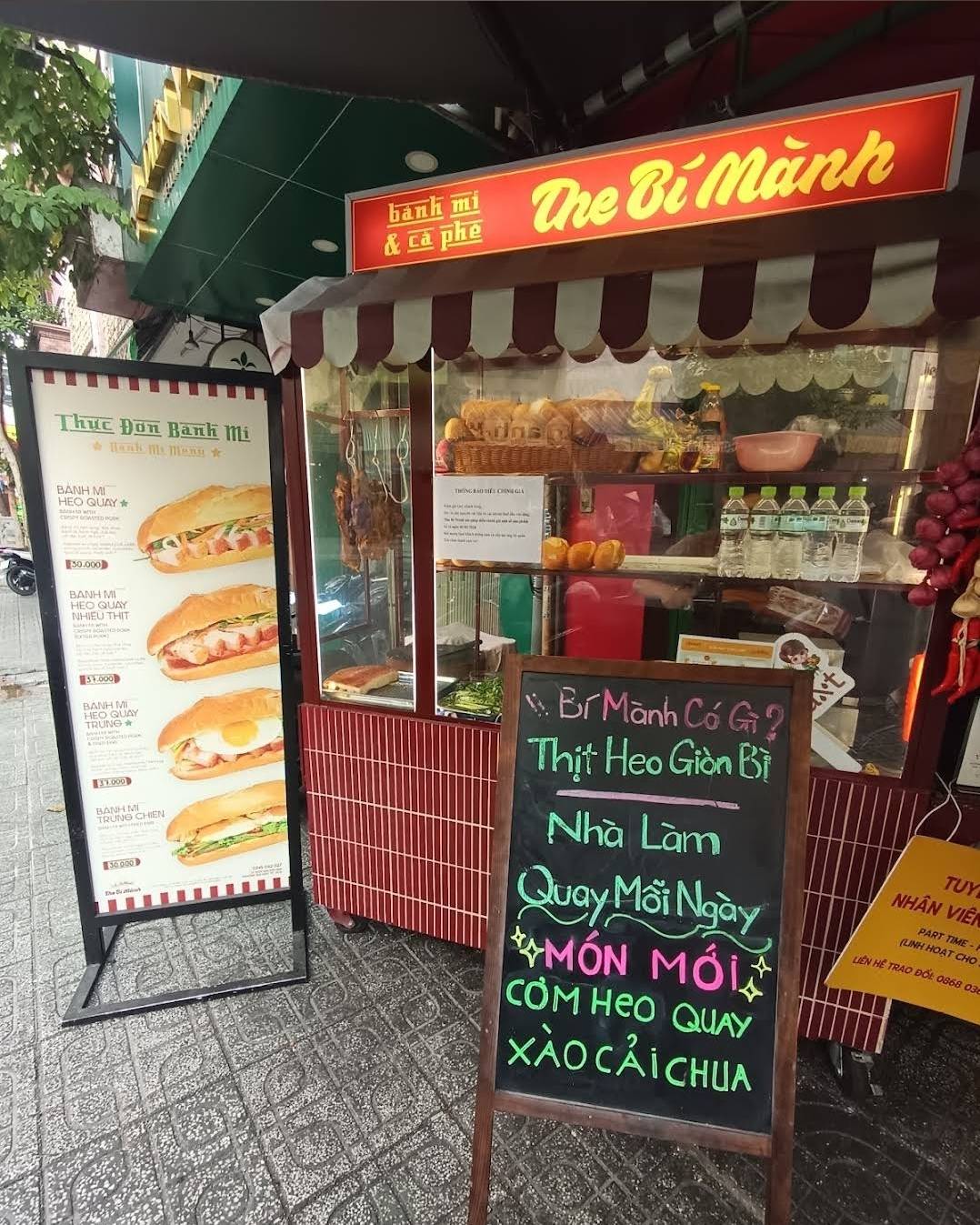 The Bí Mành - Bánh Mì Heo Quay のバインミー