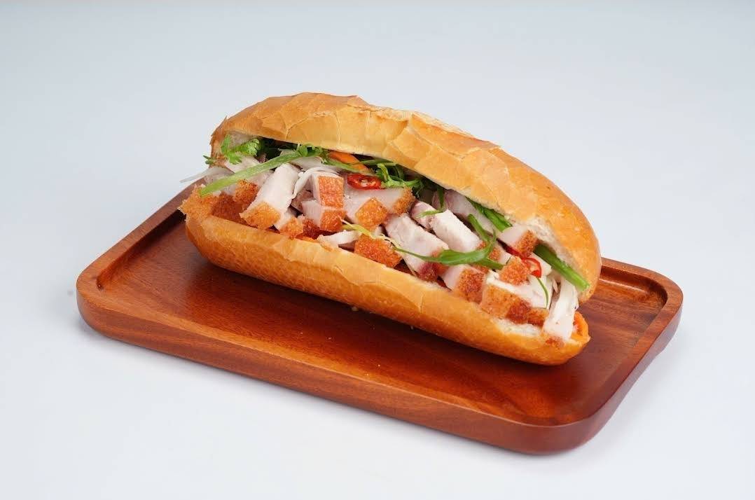 The Bí Mành - Bánh Mì Heo Quay のバインミー