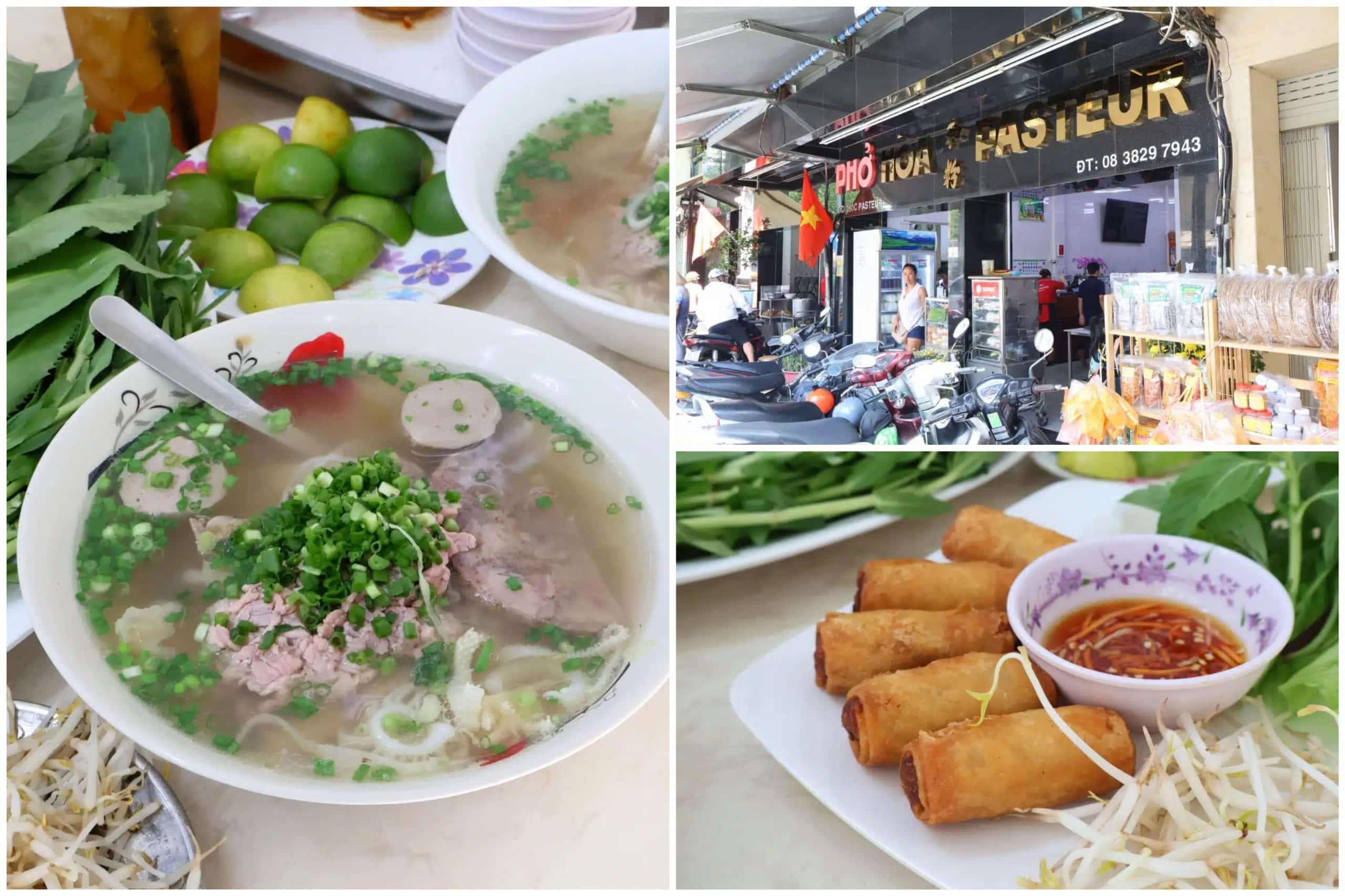 Phở Hòa Pasteur のフォー