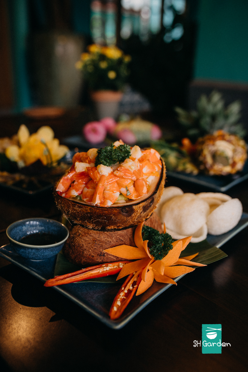 SH Garden Dong Khoiの海鮮料理写真