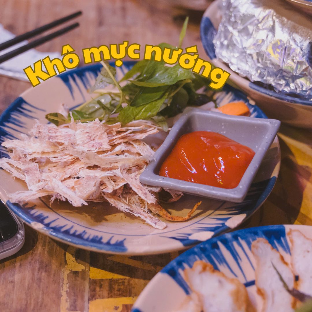 Bia Khô Mực の焼き乾きもの