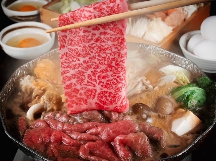 和牛しゃぶしゃぶの鍋