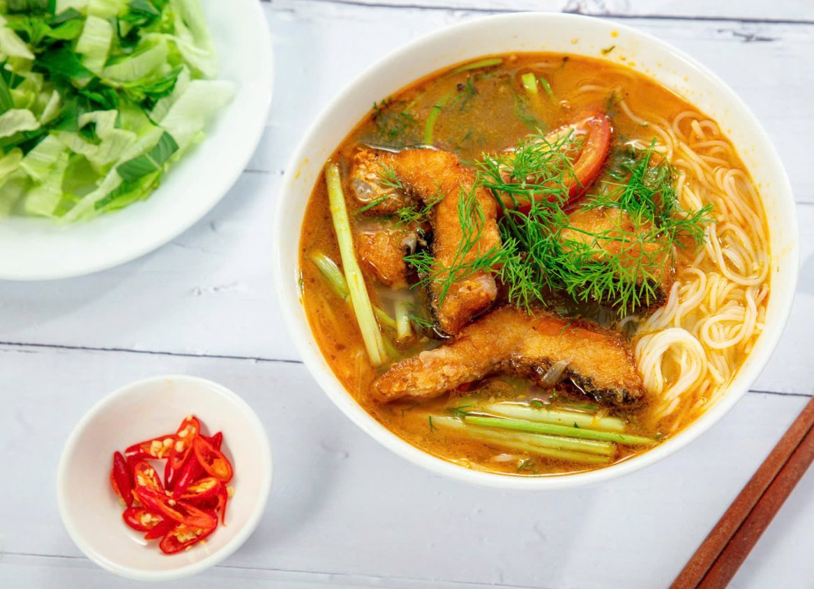 Hà Nội Nhỏ のBún cá