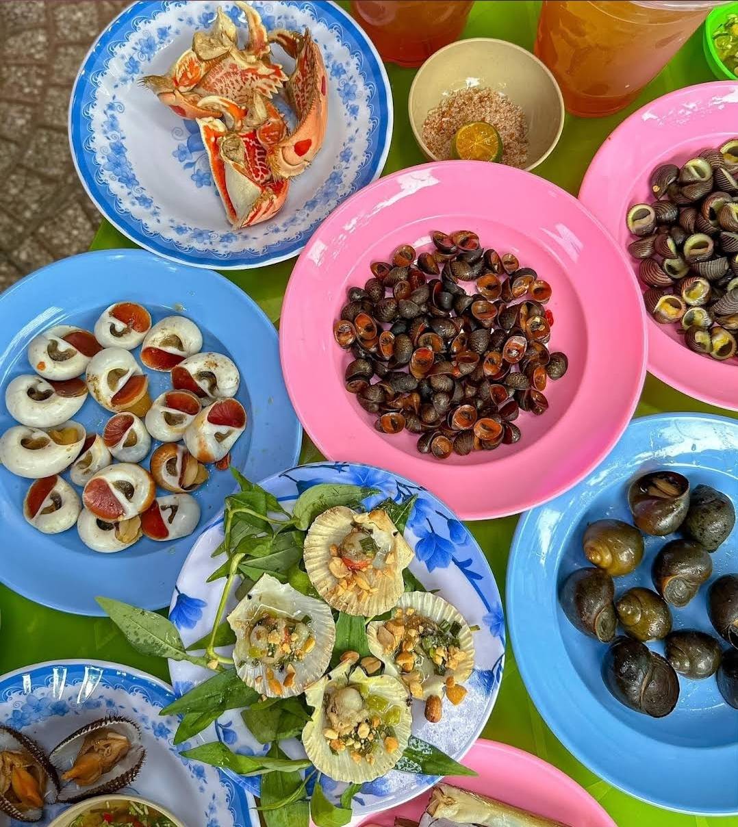 Ốc Đào 2 Vĩnh Khánh の海鮮料理