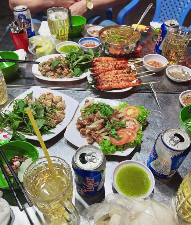 Toàn Phương Quán の料理